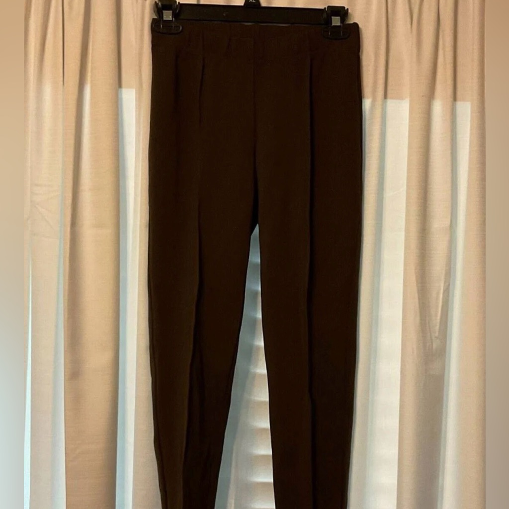 Lilly Pulitzer Brown Pull-On Travel Pants Size